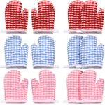 Pair /12 Pcs Oven For Play Kitchen, 6.8 X 4.7'', Thin Mitts, Chi.... Fixed Price $24.09.