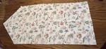 Longaberger Botanical Fields Reversible Table Runner Fabric Euc. Fixed Price $26.00.