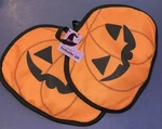 New Cute Pumpkin Holders Set Of 2 Jack Lantern Halloween. Fixed Price $14.99.