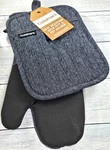 Cuisinart Heat Resistant Oven Mitt & Pot Holder, 2 Pc Set, Denim Blue. Fixed Price $24.12.