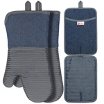 Oven Mitts, Pot Holders Set Of 4 Made With Pure Cotton And Food Non-slip Sili.... Fixed Price $25.25.