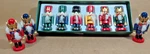 Santa's World Kurt Adler Nutcracker Place Card Holders Set Of Nine W/box. Fixed Price $26.00.
