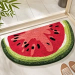 Cute Bathroom Funny Fruit Soft Plush Fluffy Mat Absorbent Non-s.... Fixed Price $44.09.