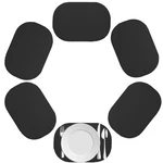 Kraftware Fishnet Oval Placemat For Any Outdoor Table, Black, Set Of 6, Small. Fixed Price $38.16.