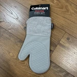 Cuisinart Oven Mitt Glove W/ Nonslip Silicone Grip & Quilted Inner Lining, Gray. Fixed Price $9.95.