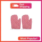 2PCS Oven Mitts For Play Kitchen, Anti- Scald Gloves Microwave. Fixed Price $18.85.