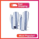 Encasa Xo Long 12"X7" Oven Microwave Hand Gloves Mitts (2 Pc Set) For Kitchen Co. Fixed Price $20.36.