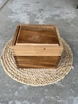 Fox Run Ironwood Gourmet Recipe Box, Acacia (28339). Fixed Price $25.00.