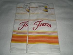 Fiesta Kitchen Towel Set Of Nwt 16" X 28". Fixed Price $25.00.