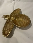 Creative Co-op Decorative Cast Iron Gold Bee Shaped Dish. Fixed Price $22.49.