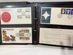 Christmas Island Stamps 1978-1989 32 First Day Covers & Collections In Album. Fixed Price $53.80.