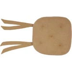 Burlap Chair Pad Dining Room, Kitchen Seat Cushion 15X15 Features Ties Nat.... Fixed Price $49.79.
