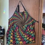 Sunshine Joy Marijuana 420 Novelty Kitchen Apron With Pockets Psychedelic A8. Fixed Price $16.20.