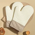 Heat Resistant Silicone Oven Mitts Non Slip Baking Gloves For Cooking- 1 Pair. Fixed Price $9.99.