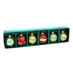 Kurt Adler Glass Place Card Holder Ornament, 1.57-INCH, Set Of 6. Fixed Price $18.04.