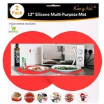 Silicone Microwave Mat 12 Inch, Non Stick Turntable Safe Baking For Kitch.... Fixed Price $14.99.