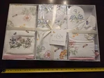 New Lenox Butterfly Meadow 5 Piece Kitchen Gift Set Towel Oven Mitt Apron Nib. Fixed Price $35.98.