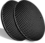 Extra Thick Silicone Heat Resistant Pot Holder And Oven Mitts,trivets Fo. Fixed Price $14.36.