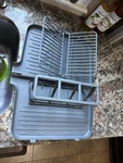 Farberware Foldable Compact Folding Travel Camping Dish Drying Rack. Fixed Price $22.00.