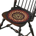 Folk Art Braided Chair Pad, New, Primitive, Country!. Fixed Price $23.90.