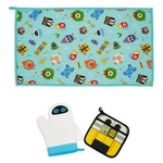 Disney Pixar Christmas Holiday Oven Mitt And Towel Set New. Fixed Price $19.99.