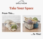 Spectrum Diversified Twist Storage Basket. Fixed Price $12.00.