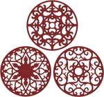 Trivets For Dishes/pots/pans, 3 Pcs Silicone Mats, Flexible/durable/non Slip Hot. Fixed Price $12.93.