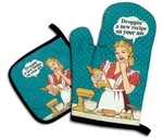 Droppin New Recipe Your Ass,funny Oven Mitts And Pot Holders,silicone No.... Fixed Price $14.99.