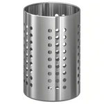 Ikea Ordning Stainless Steel Large 7" Kitchen Utensil Caddy Cooking Tools Holder. Fixed Price $13.89.