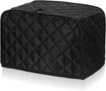 2 Slice Cover,black Covers, Cotton Quilted Toasters. Fixed Price $11.61.