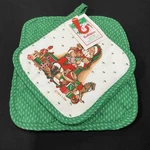 Town & Country Linen Christmas Trivet Set Santa Clause Pot Holder New With Tags. Fixed Price $12.49.