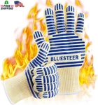 Oven Gloves, Heat Resistant 540 Degrees Grilling Hot Surface Handler Non. Fixed Price $34.10.