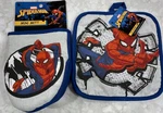 Marvel Spider-man Quilted Mini Oven Mitt & Potholder Set 2 Blue. Fixed Price $12.71.