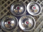 1953 Chrysler Windsor Deluxe Ltd Newport Saratoga Hubcaps Wheel Covers Vintage. Fixed Price $367.50.