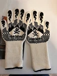 Weedabest Hot Bbq Gloves Heat Resistant Kitchen Oven Osfa. Fixed Price $15.88.