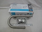 New Moen Home Care Designer Grab Bar W/ Paper Holder Brushed Nickel - LR2352DBN. Fixed Price $43.90.