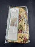 Waverly Garden Room Floral Manor Fruit Dining Chair Cover Cotton Duck 42"TALL. Fixed Price $27.97.