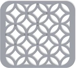 Pack 12 X 11 Inches Small Silicone Sink Mat, Feng Shui Coin Pattern Heat-resis. Fixed Price $25.48.