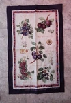 Nwot Ulster Weavers Purple Fruit Tea Towel Rhs Royal Horticultural Society #3310. Fixed Price $16.99.