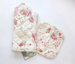 Two Lumps Of Sugar - Oven Mitt And Potholder Set Hearty Gardens New. Fixed Price $14.95.