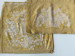 French Le Jacquard Francais *primrose Bordier Yellow Napkins Placemats Flowers. Fixed Price $149.95.