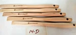 Lot Of 5- Creuset HB110 Bijou Replacement Wood Spatula Handle 10". Fixed Price $13.00.