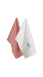 Design Imports Dii Red Check & White Merry Christmas Dishtowel (set Of 2). Fixed Price $12.99.