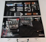 Bbq Grill Tool Set 30PC Stainless Steel Utensils, Case, Meat Claws & Much More. Fixed Price $33.87.