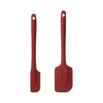 Professional & 10.5 In Silicone Solid Kitchen Spatula Set Red. Fixed Price $12.68.