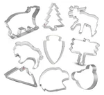 9 Piece National Forest State Park Service Cookie Cutter Set Birthday Party. Fixed Price $15.26.