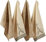 Dii Cotton French Jacquard Dish Towels, Set Of 3, Decorative Tea For Ever. Fixed Price $33.85.
