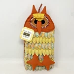 Owl Pot Holder Oven Mitt Boho Fall Autumn Quirky Halloween Women Owned Nwt. Fixed Price $14.99.