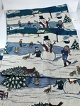 Christmas Table Runner Placemats Manual Woodworkers &weavers Inc Snowy Hollow. Fixed Price $50.00.