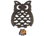 Comfify Cast Iron Owl Trivet - Decorative For Kitchen Brown, Rusty. Fixed Price $26.99.